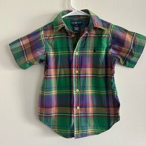 Ralph Lauren Kids Plaid Button-Down Shirt